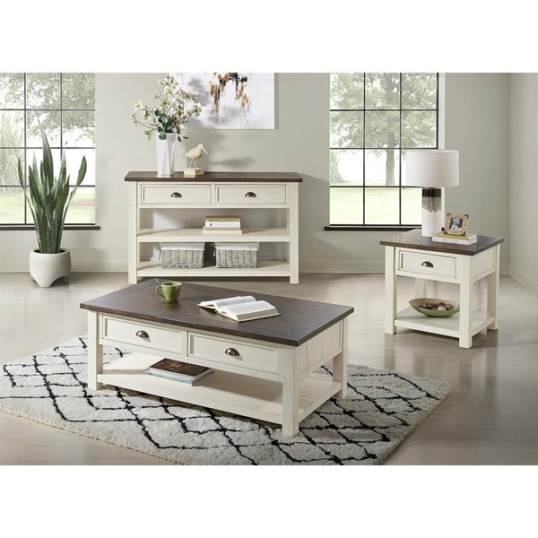 Lark Manor Holliman 50" Solid Wood Console Table & Reviews | Wayfair